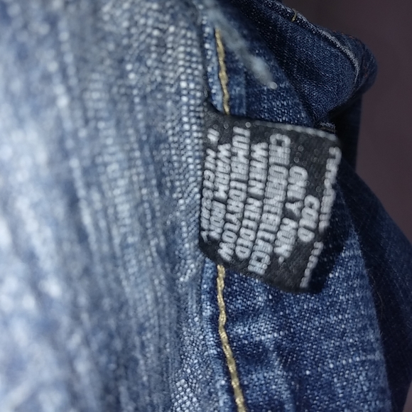 Vintage Don 40 Mens Baggy Retro Logo Jeans - Picture 7 of 8